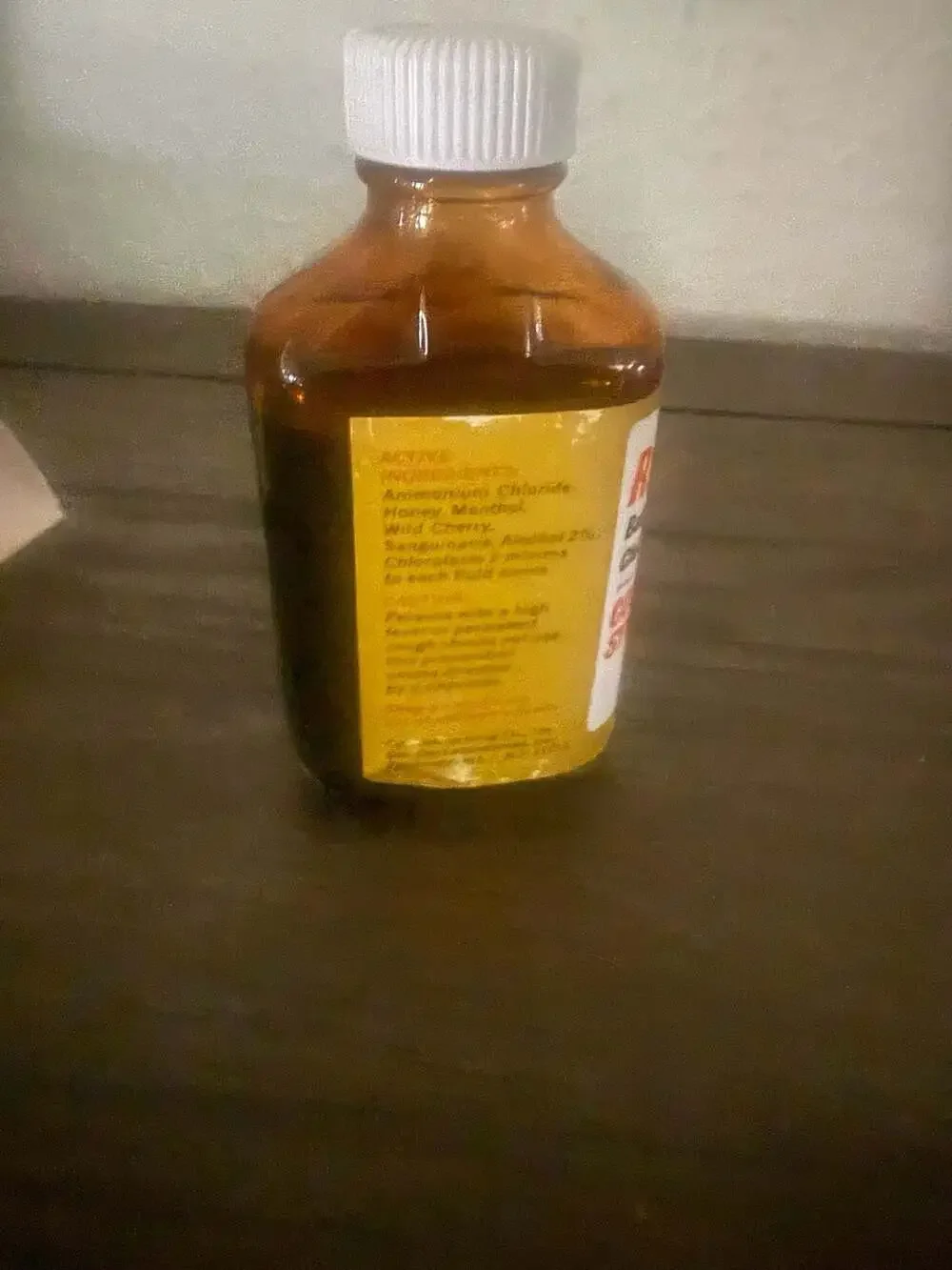 Vintage RASP Baby and Children's Pineapple-Honey Flavored Cough Syrup